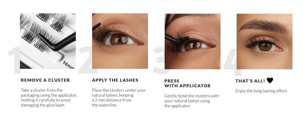 nanolash selbstklebende lashes